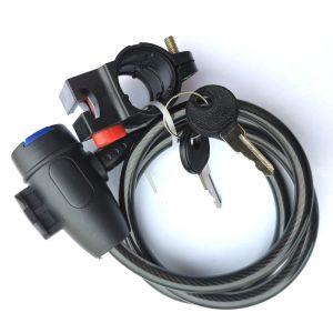 Khoá dây xe đạp 5 số cao cấp bền bỉ chất lượng an toàn cho xe đạp xe máy đa dụng chống trộm-HAUSE