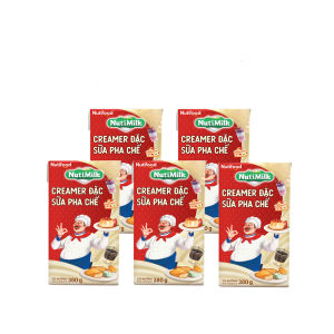 Combo 05 HỘP  Creamer đặc có đường 380g NUTIMILK  - Thương Hiệu NUTIFOOD