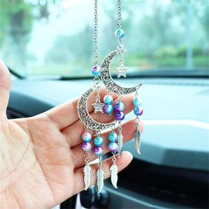 ZOATAAL Colorful Beads Car Interior Decoration: A Guide to Pentagram Butterfly & Dream Catcher Pendants