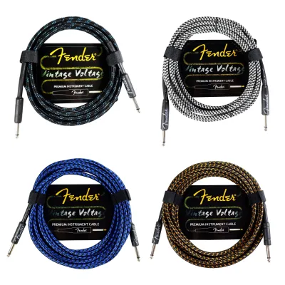 Kabel Jack Fender Jack Model L Vintage Voltage Gitar Dan Bass
