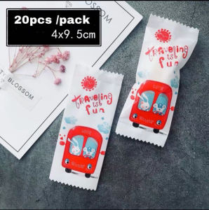 【20pcs/pack】Bus Candy / Chocolate / Cookies / Nougat Plastic Bag Self-Adhesive Door Gift Packaging