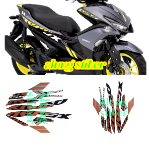 STIKER STRIPING AEROX VVA 155 2019 GOLD