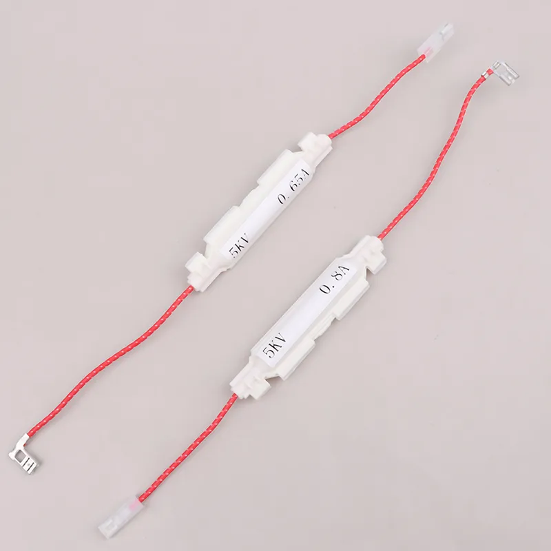 5KV 650mA 0.65A 0.7A 0.75A 0.8A 0.85A 1A 650mA 700mA 800mA 900mA 600mA 850mA Microwave Oven High Voltage Fuse with Holder Sets