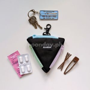 Coin Sorter (Candy)  Noonday Triangle Bag Charm Anik Purse Wallet Travel Organizer Differentiator