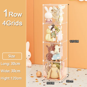 Transparent Display Cabinet Model Toy Showcase Home Storage Cabinet Display Case Storage Box 透明展示柜