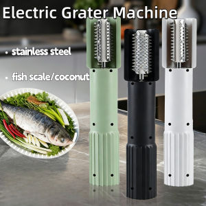 Electric Coconut Grater Electric Fish Scaler Stainless Steel Blades Handheld Coconut Shredder