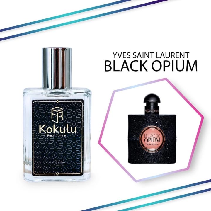 KOKULU BLACK OPIUM PARFUME (30ml) EAU DE PARFUME PEMIKAT WANITA