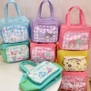 กระเป๋า Sanrio Character ทรง Mommy Bag มาใหม่ มี 2 ช่อง ขนาด 15 21 22 cm พร้อมส่งครบ 8 ลาย ตามภาพ