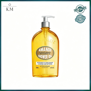 L’OCCITANE Almond Shower Oil 500ml – Enriched with Omega-9 Rich Sweet Almond Oil & Grapeseed Oil Gently Cleanses