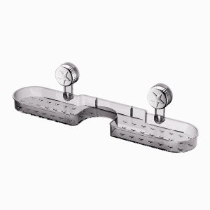 Suction cup punch-free faucet rack wash basin wash basin bathroom mirror front drain wall mount rack