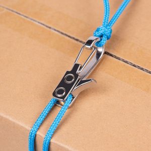 SJJL with Roller Tensioner Heavy-Duty Rope Tying Tool Multi-functional Metal Retractable Buckle Stretcher Vehicle Camping Boat Rope