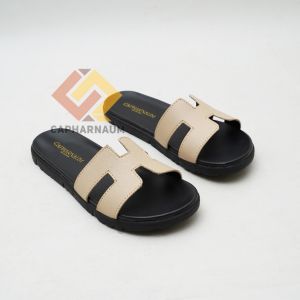 CAPHARNAUM AULIA 401 Sandal Flat Casual Wanita  Sendal Slop Wanita Model H