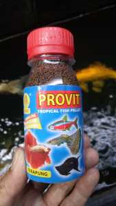 PROVIT pakan ikan cupang guppy & ikan hias lainnya isi 50 gr