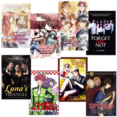 Wattpad Bundle of 8 Books