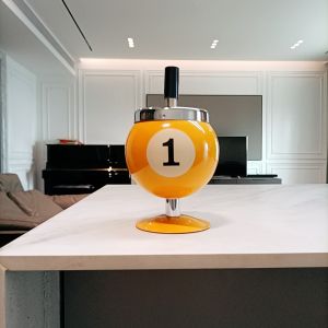 Creative Large Ashtray with Lid Windproof Ash Tray for Bar KTV Pool Hall Living Room