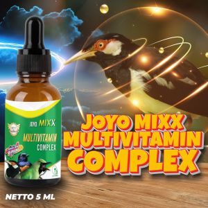VITAMIN BURUNG MENINGKATAKAN IMUN TUBUH | MENINGKATAKAN NAFSU MAKAN | NUTRISI BURUNG | MIXX MULTIVITAMIN COMPLEX 5 ML