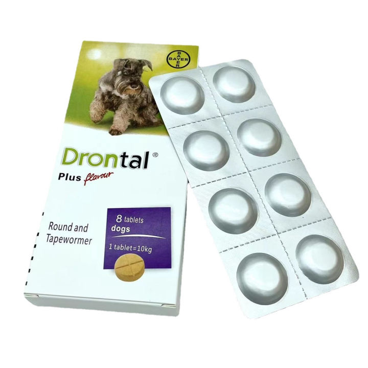 Drontal Plus Tablets for Dogs Tasty Dewormer 1 Tablet | Lazada PH