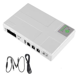 UPS Backup 10400mAh Lithium Home 5V 9V 12V Backup for LED Light Speaker WiFi Router