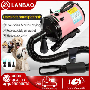 Pet Hair Dryer Fast Drying Hair Dryer 6500W Dog Cat Grooming Hair Dryer Pet Hair Dryer Low Noise With Nozzle