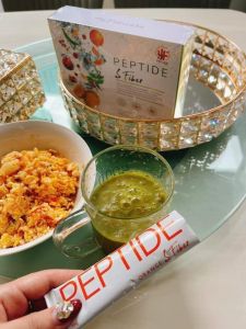 PEPTIDE S FIBRE 10g /Pack -[ Detox Fat Loss Digestive] (排毒宿便清肠，减脂 )  - Detox Fiber vitaminC 3flavours Orange Peach Lemon Fibersol®-2 可溶性纤维 ⭐Fibruline® 菊粉 ⭐Morosil® 红橙提取物 ⭐Pure Way-C™ 维生素 C~HAPPINESS HEALTH STORE
