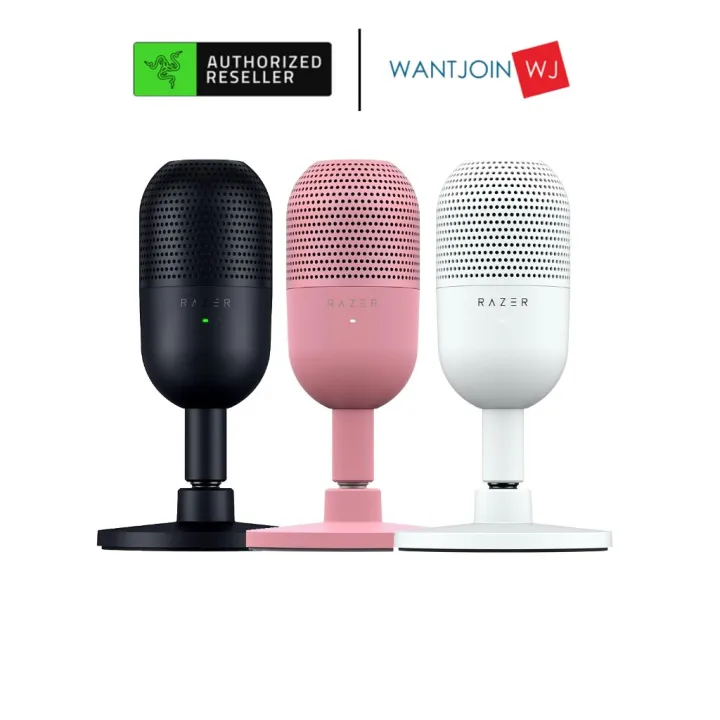 Razer Seiren V3 Mini Streaming Microphone | Tap-to-mute Sensor Adjustable Shock Mount Plug and Play