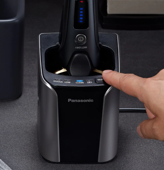 Panasonic ES-LV97-K751 Multi-Flex 5-Blade Rechargeable Shaver with Auto Cleaning System
