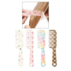 Detangler Hair Comb Wide Tooth Comb Hair Styling Comb Curly Comb Hair Brush Comb Hairdressing Combs
