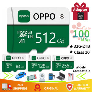 🔥100%Original Product+FREE Shipping+Free Send adapter+card reader🔥2025 NEW OPPO Memory Card 100MB/S High Speed 2.0 Micro Sd Card Tf Card Class 10 Tf Card 256GB/512GB/1TB/2TB High Speed