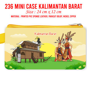 Kalimantan Barat Dompet Landmark Souvenir Suvenir Oleh Oleh Mini Wallet Negara Dompet Panjang Pouch Mouse Pad KalBar