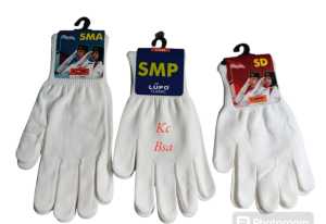 3 PASANG SARUNG TANGAN PASKIBRA /TANGAN SEKOLAH SD SMP SMA/SARUNG FORMAL PENDEK