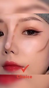 2pcs Double-Headed Contour Stick: Nose Shadow Highlight & Concealer for V-Face 3D Makeup