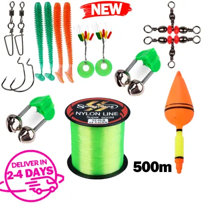 [COD]Fishing Accessories Set for Novice Including Fishing Lures Hooks Fishing Pliers Necessary Accessories for Fishing Fishing Tackle Complete Set