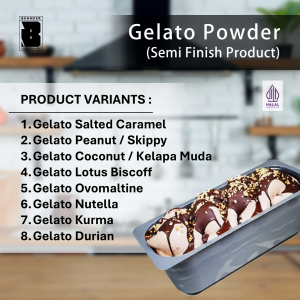 BENMEER GELATO Semi Finish Product (Custom) - Batch 27kg