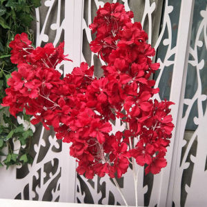 ดอกไม้ประดิษฐ์90ซม. ลอยน้ำได้ลายดอกเชอร์รี่อุปกรณ์ตกแต่งบ้านตกแต่งเพดานห้องโถงงานแต่งงานดอกไม้ปลอม