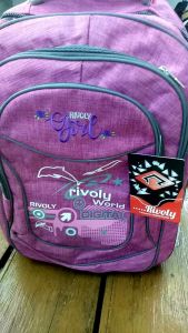 Tas ransel sekolah kerja tas bacpack original Rivoli tas ransel laptop