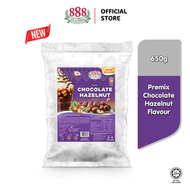 888 Premix Chocolate Hazelnut (650g)
