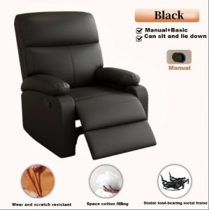Lazy sofa Electric Recliner Chaise 1-Seater Modern Style Adjustable Lounge Chair Living Room Home