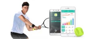 Coollang Koospur Tennis Racket Sensor Tracker Motion Detector Analyzer