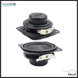 【liujinpeng】 ลำโพงระบบเสียงเต็มย่าน40มม. 4โอห์ม5วัตต์ลำโพงสเตอริโอไฮไฟ1ชิ้นลำโพงบลูทูธ