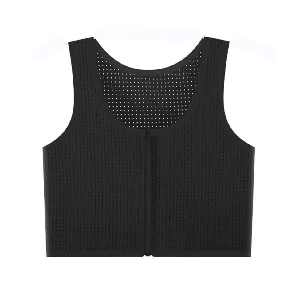 PUSH UP BRA Camisole Women Bra Sports Vest Les Zipper Corset