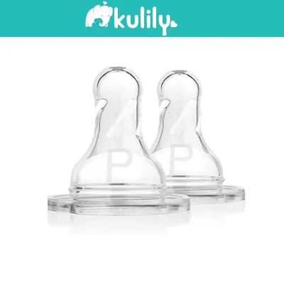 Dr Browns Original Silicone Nipple Teat (2pcs) [Fit Natural and Options/Options+ Bottle]