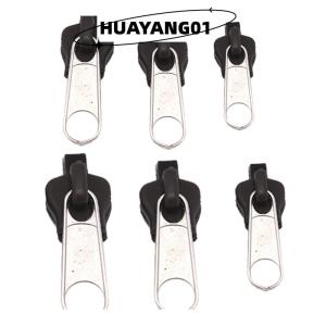 HUAYANG01 [2023 new HOT FASHION] lazlook 6ชิ้นซิปอเนกประสงค์แบบทันทีชุดซ่อมซิปเปลี่ยนซิปสำหรับเย็บ DIY