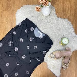 [CLEARANCE SALE] VINTAGE KURUNG MODEN SONGKET PRINTED COTTON READY STOCK XS-2XL
