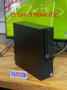 คอมพิวเตอร์ตั้งโต๊ะ PC Dell OptiPlex 3070 SFF i5-9500 Turbo 4.4GHZ Gen9 Ram8-32 ddr4 hdd-M.2 nvme 250-1TB ออก 2 จอได้ PRELOVED
