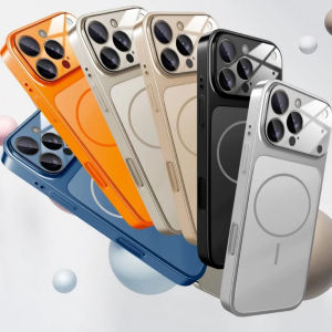 Case 17 Promax Suitable for 16 Promax Phone Case Lens Full Pack 17 Pro New Product 15 Matte Glass Case 14 Promax Anti Drop