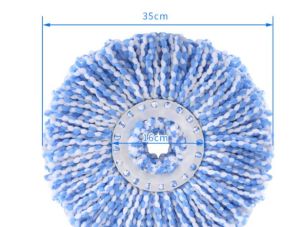 ⭐Sedia Sedia Malaysia⭐Mudah Spin Mop Aksesori Refill Penggantian Ganti Bahagian Batang Magic Lazy Mop Keluli Tahan Karat Mengendalikan 360 Magic Mop