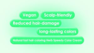 DONGSUNG Herb Speedy Permanent Color Cream (Natural Black 1 Pack) PPD-Free Ammonia-Free Vegan Hair Dye with Sun Protection Odorless Gentle for Sensitive Scalp No Eye or Scalp Irritation