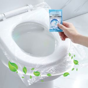 Miếng Lót Bệt Vệ Sinh Tự Phân Huỷ tấm lót toilet dùng một lần(Túi 10/50 chiếc)Vô Trùng Sạch Sẽ Không Thấm Nước- HAUSE