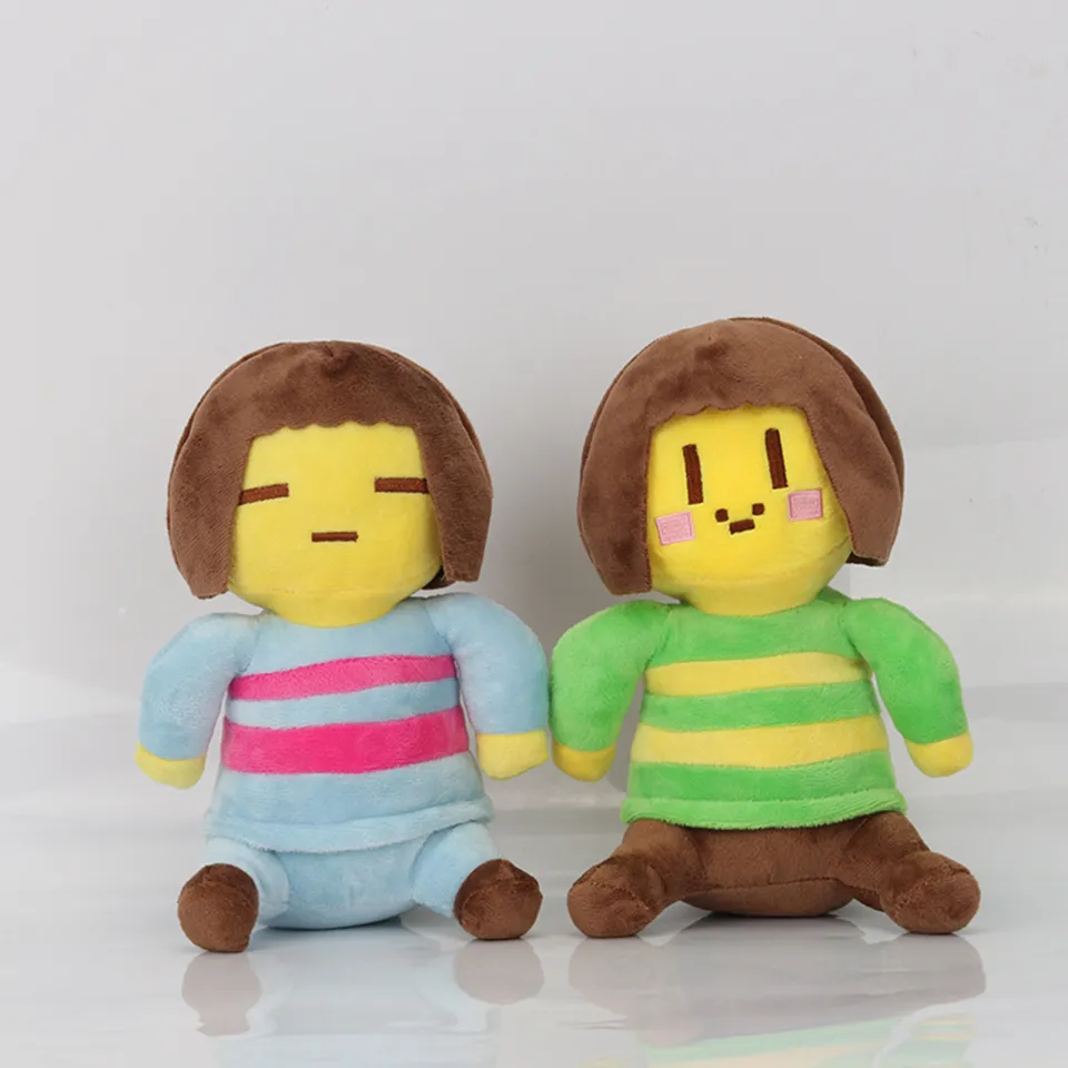 Undertale frisk hot sale and chara plush