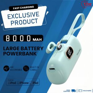 DION Mini power bank high appearance portable power bank LED digital display suitable for C-type and iPhone powerbank